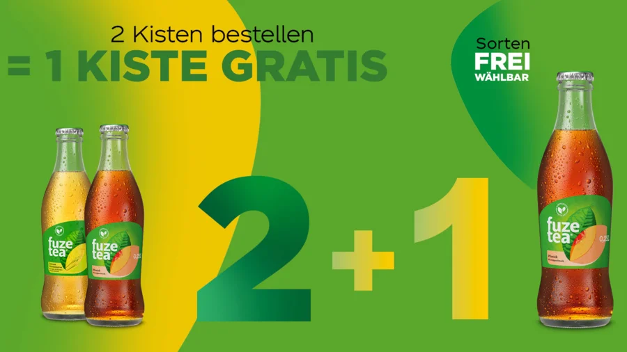 Fuze Tea ThekenTickeraktion 02/2026 | Drinkport